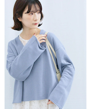 ◎裏毛深Vネックプルオーバー