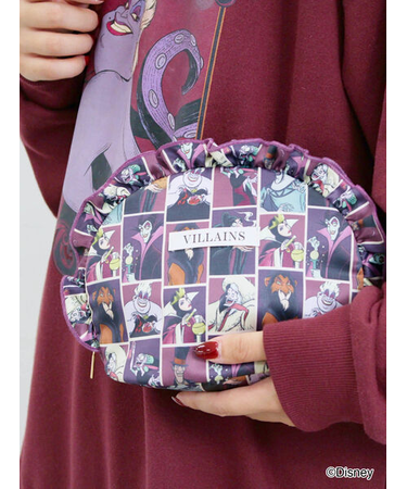 【Disney】ヴィランズ/フリルポーチ