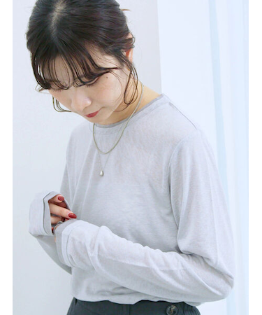 レイヤード風ロンT