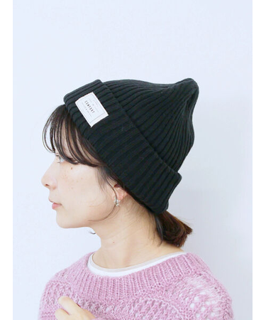リブニット帽