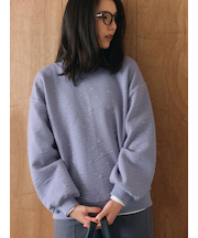 ジャガードダンボールプルオーバー