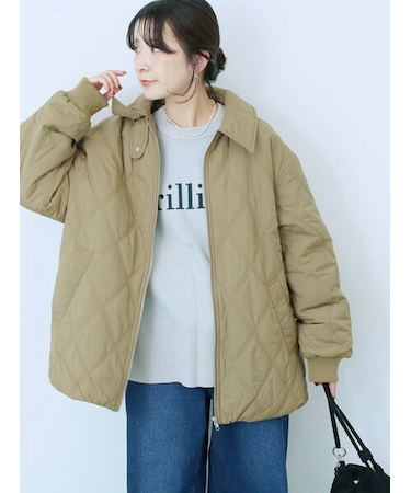 バルーンキルトジャケット