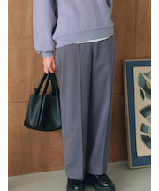 裏起毛ストレートパンツ