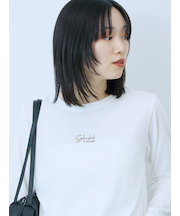 ワンポイント刺繍プルオーバー