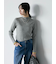 【Hug knit】リブハイネックプルオーバー