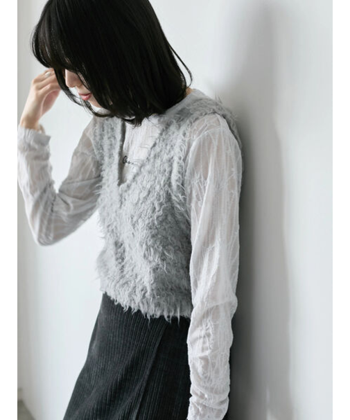 シアージャガードロゴ入りプルオーバー