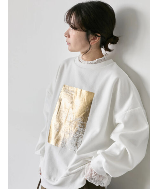 ◎箔プリントスウェット