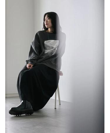 ◎箔プリントスウェット