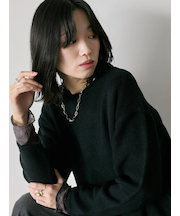 ◎スクエア編みニット