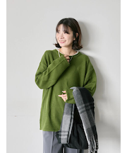 ◎スクエア編みニット