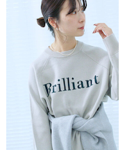 ロゴニットプルオーバー