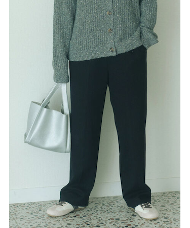 ネップジョーゼットパンツ