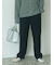 ネップジョーゼットパンツ