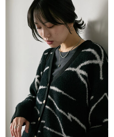 ◎ニュアンス柄ニットCD