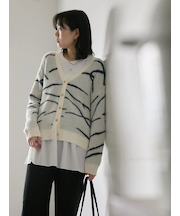 ◎ニュアンス柄ニットCD