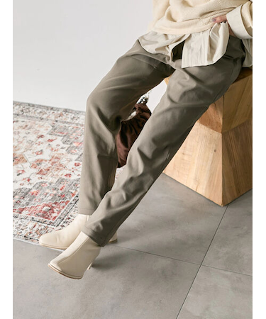 裏起毛ストレッチパンツ