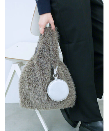 フェイクファーマルシェバッグ