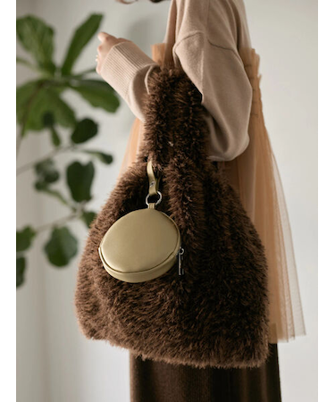 フェイクファーマルシェバッグ