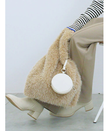 フェイクファーマルシェバッグ