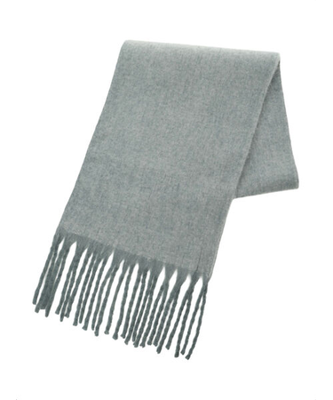 ボリュームフリンジマフラー