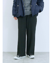 カットジョーゼット裏ボンディングパンツ