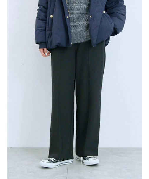 カットジョーゼット裏ボンディングパンツ