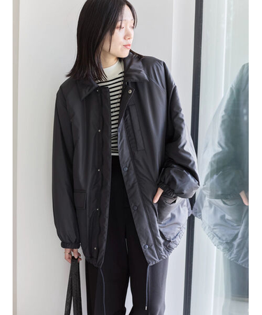 襟付中綿ブルゾン