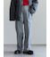 ヘリンボーンストレートパンツ