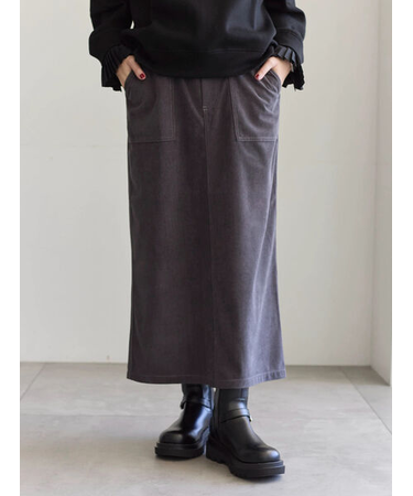 コーデュロイスカート