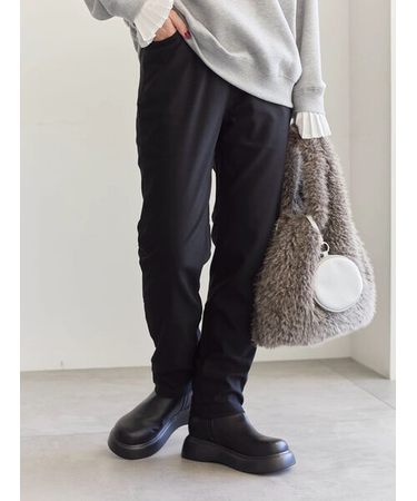 裏起毛ストレッチパンツ
