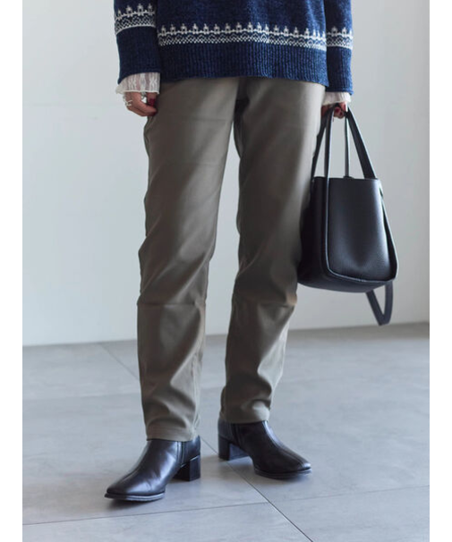 裏起毛ストレッチパンツ