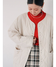 キルトミドルコート