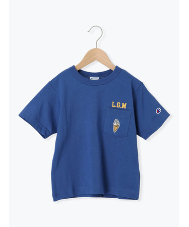 【Champion別注】ポケット付き半袖Tシャツ