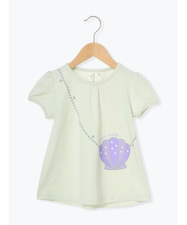 【吸水速乾】貝殻ポシェットTシャツ