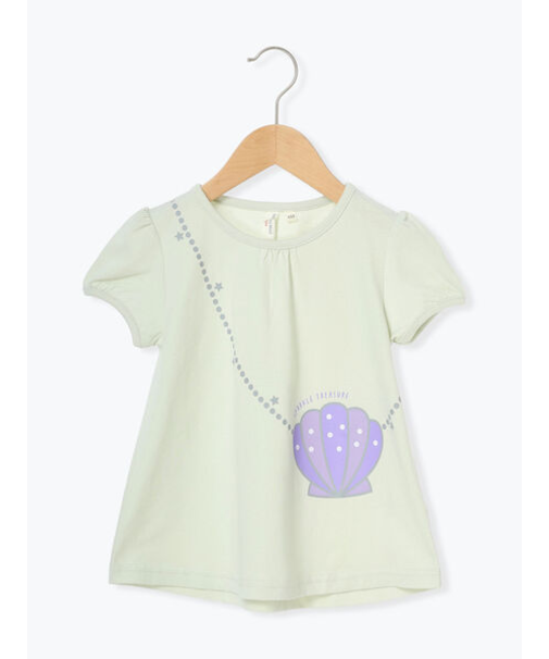 【吸水速乾】貝殻ポシェットTシャツ