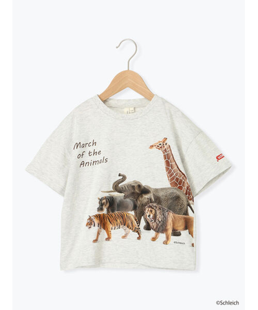 【schleich】アニマルプリントT