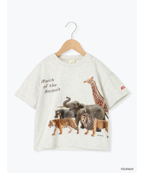 【schleich】アニマルプリントT