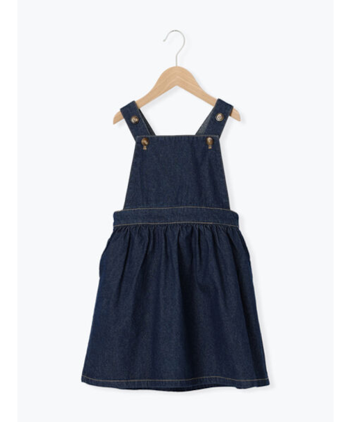 デニムジャンバースカート