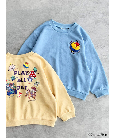 【Disney】トイ・ストーリー/バックプリントトレーナー