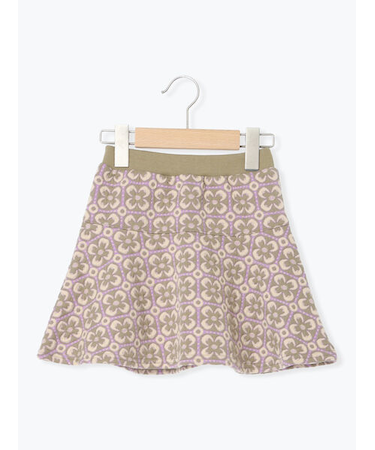 花柄ジャカードスカート(セットアップ可)