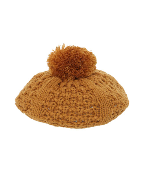 ニットベレー帽