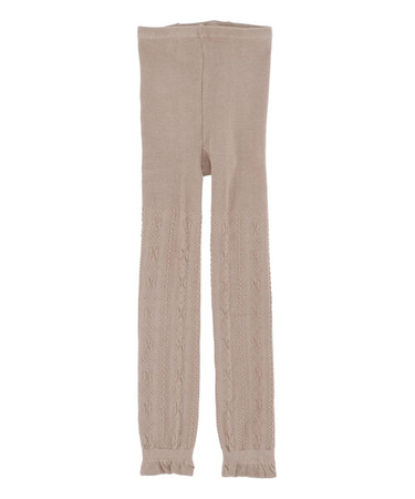 フロート編みレギンス