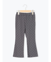 ◎ドットプリントリブパンツ