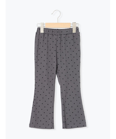 ◎ドットプリントリブパンツ