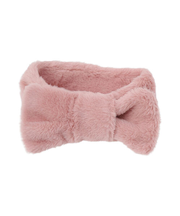 フェイクファーリボンマフラー