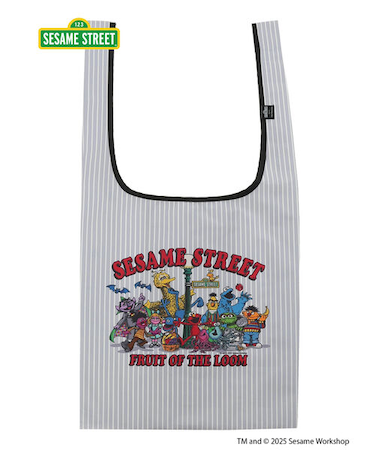【FRUIT OF THE LOOM】セサミストリート トートバッグ小