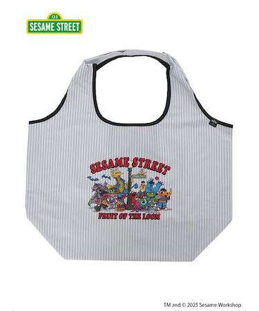 【FRUIT OF THE LOOM】セサミストリート トートバッグ大