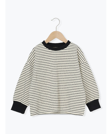 ボーダージャカードプルオーバー