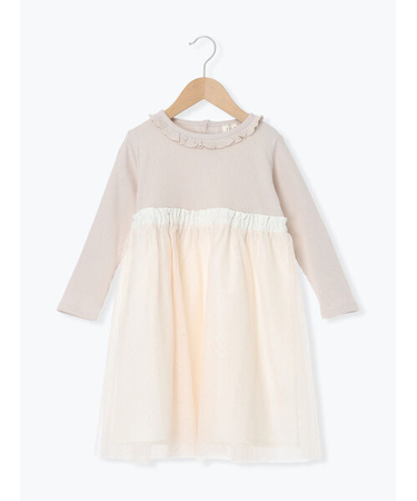 チュールドッキングワンピース