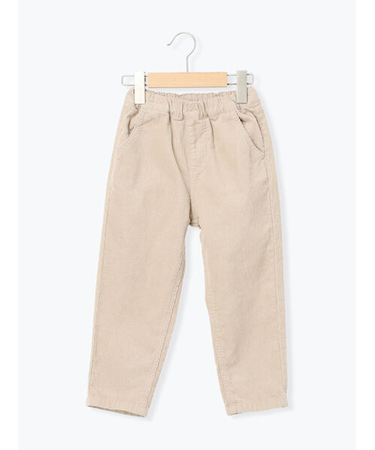 コーデュロイテーパードパンツ